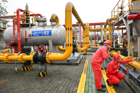 کشف یک میدان گازی عظیم در چین