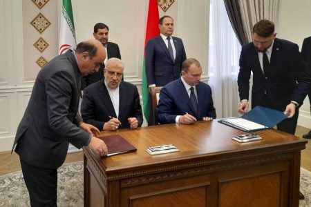 سند همکاری‌های نفتی ایران و بلاروس امضا شد