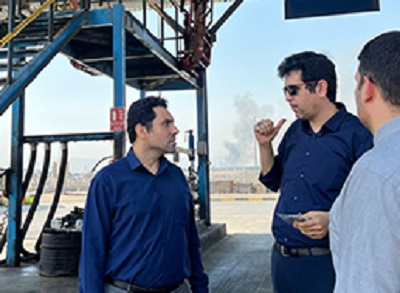 بازدید مدیرعامل شرکت نفت سپاهان از پایانه صادراتی اسکله شهید رجایی بندرعباس