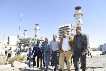 بازدید مدیرعامل برق حرارتی از نیروگاه‌های زاهدان